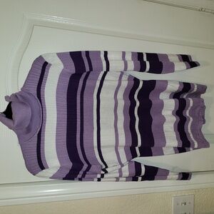 NWT (26) 4x Ashley Stewart Ribbed stretch turtleneck